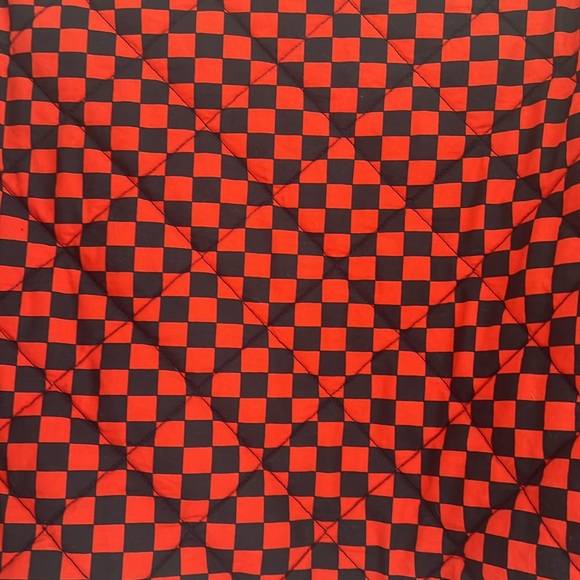 Clare V  Le Petit Puff Quilted Checkerboard Reversible Jacket - Picture 11 of 11